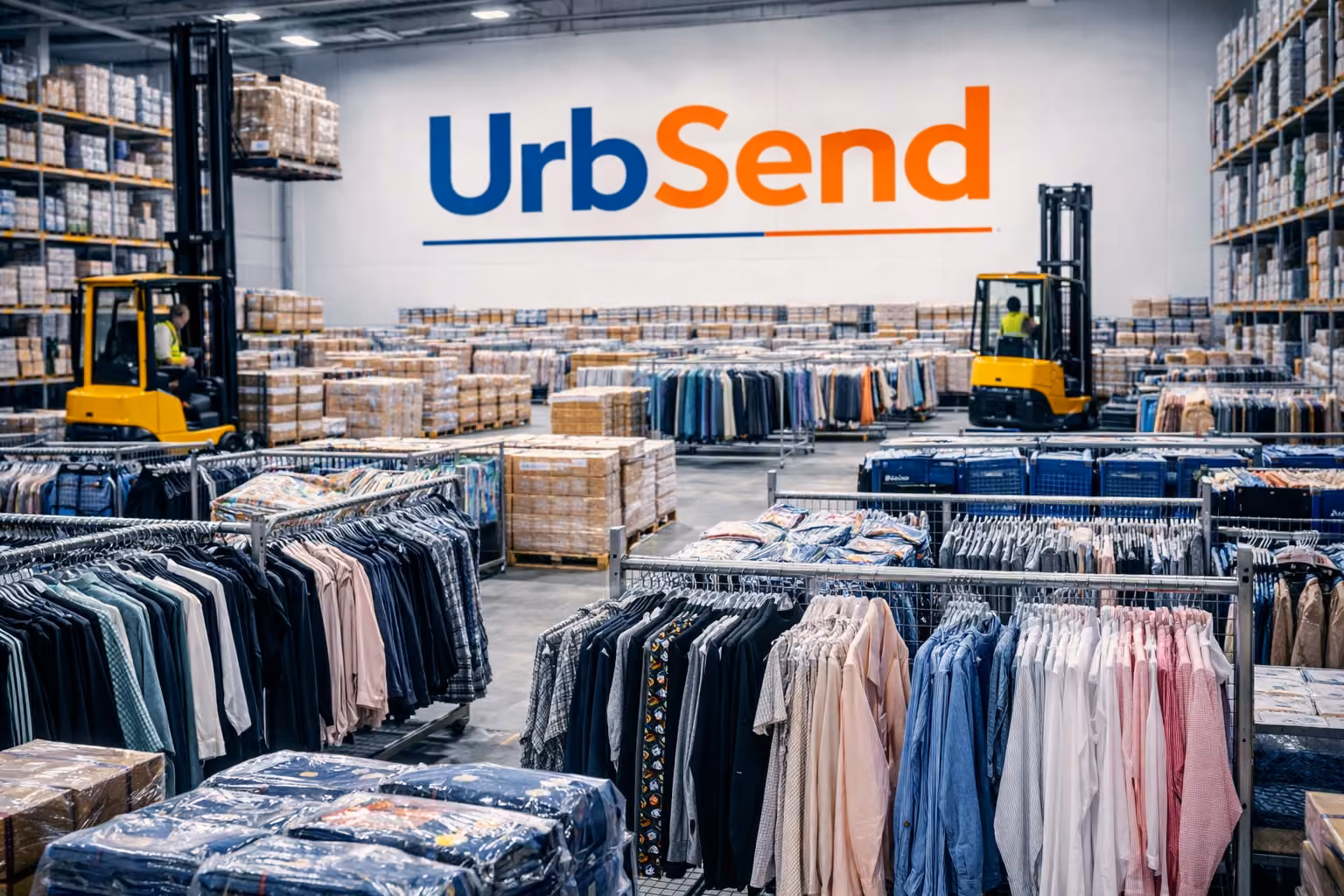 Almacén automatizado de distribución de ropa